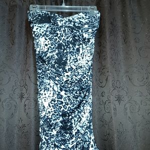 Derek heart couture strapless dress